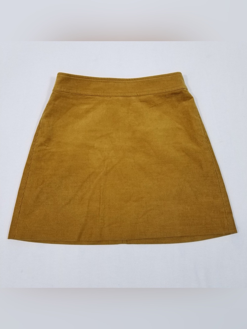 J Crew Mercantile Women’s yellow corduroy skirt size 8